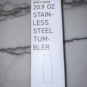NWT 20.9 oz Stainless Steel Tumbler